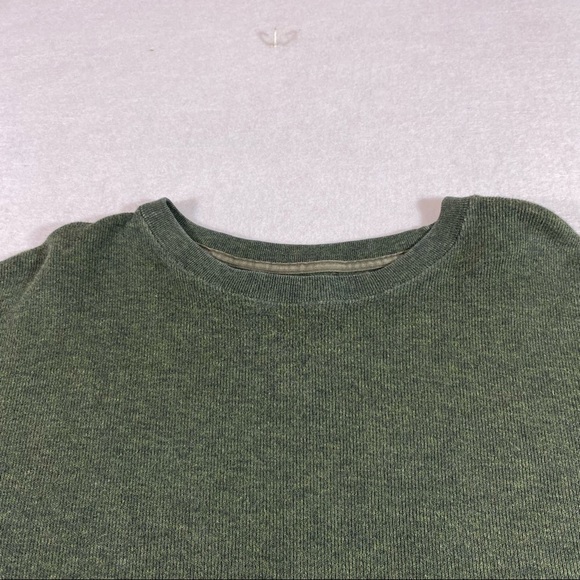 Gap Classic Fit Shirt Long Sleeve Crew Neckline Green XL sweatshirt swea… - Picture 3 of 11